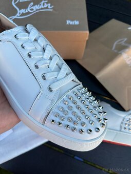 Christian Louboutin white komplet balenie. - 6