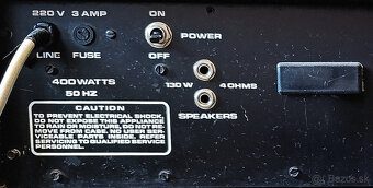 PREDÁM BG/GIT. ZOSILOVAČ PEAVEY CENTURION 130W  1978 - 6