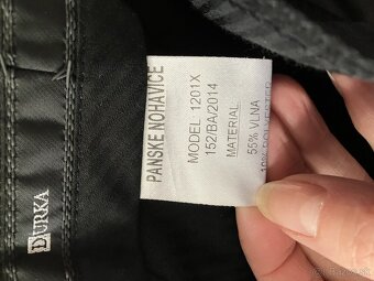 Pánsky kvalitný oblek EU veľkosť 52 - 6