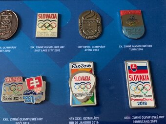 Predám Oficiálnu sadu Olympijských odznakov SOV - 14 ks - 6