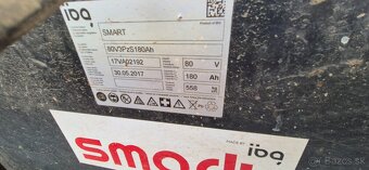 Predam elektricke auto valnik s Trakčná batéria - 80 V 180 - 6