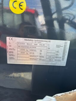 PB 600 polar, rolba, ratrak, Pisten Bully - 6