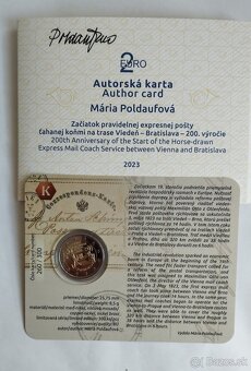 Autorské karty 2 eur - 2014, 2017 a 2023 - 6