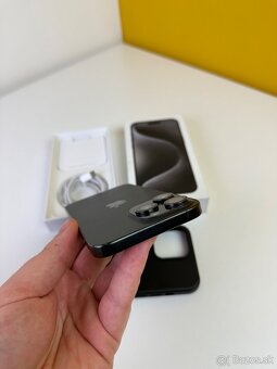 Predam vymenim Iphone 15 Pro Max 256GB čierny - 6