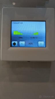 Termostat (dotykový),Programovateľný, priestor + podlaha - 6