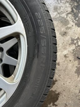Zimná sada kolies 5x112 r17 225/55 17 - 6