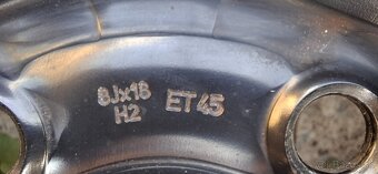 Originálny plechový disk Volkswagen 5x112 R18 - 6