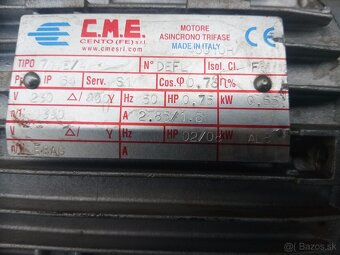 Snekova prevodovka s elektromotorom 0 ,55kW... - 6