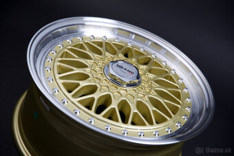 Alu kola 16" 4x100/108 Riccardo silver/gold - 6