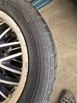 5×100 r16 205/55  letne gumy - 6