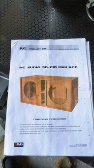 subwoofer, 2x 18" - 6