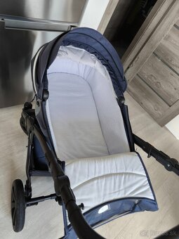 Kočík Noordi Fjordi 2v1 Jeans Blue s príslušenstvom - 6