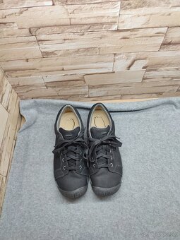 Keen 40 - kožené čierne topánky - 6