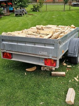 Štiepané palivové drevo breza - 6