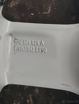 Disky na VW Touareg R17+pneumatiky celoročné - 6