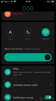 Predám čističku vzduchu Xiaomi - Mi Air Purifier Pro - 6