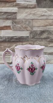 Růžový porcelán, hrníček, Chodov - 6