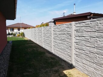 Betónové ploty - cenovo dostupné - 6