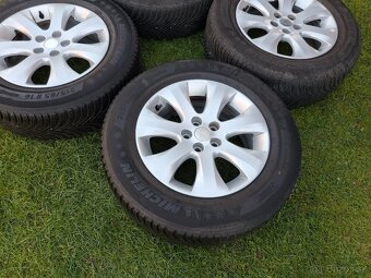 16" ALU disky 5x105 Opel Mokka +zimne 215/65 r16 7mm... - 6