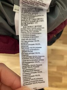 Tmavoružová prešívaná bunda Forclaz - 6