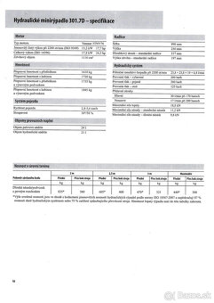 Hydraulické minirýpadlo Caterpillar - 6