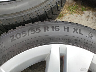 Originál alu disky+pneu VW GolfVIII 7Jx16, 5x112 ET48 - 6