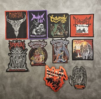 Metal nášivky - 6