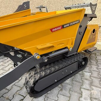 Pásový dumper 800 kg – zvedací korba, motor B & S - 6