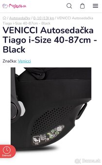 Detská autosedačka VENICCI - 6
