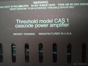 THRESHOLD CAS-1 CASSCODE DUAL MONO POWER AMPLIFIER - 6