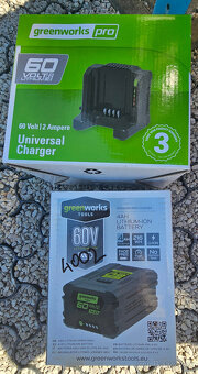 Predám Greenworks GD60LM51SP 60V AKU - 6