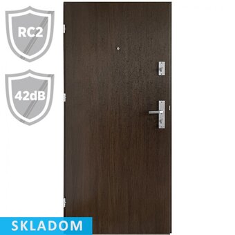 Bytové bezpečnostné dvere - skladom - 6