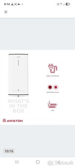 Predam bojler zn.ARISTON VELIS PRO 80 - 6