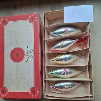 Starožitné vianočné ozdoby. - 6