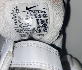 Nike botasky velkost 33 (20,5 cm) - 6