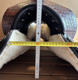 Westernový sedlový komplet 1) černý - 6