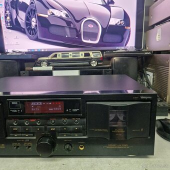 TEAC W-760R...Double kazetový deck , Dolby B,C HxPro... - 6