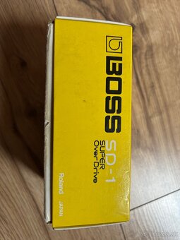 REZERVOVANÉ Boss SD-1 made in Japan s originál krabičkou - 6