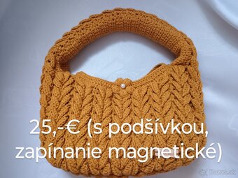 Háčkovaná kabelka - 6