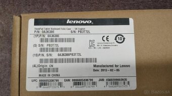 LENOVO ThinkPad Tab 2 Bluetooth klávesnica - 6