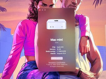 Apple Mac Mini M4 / 16 GB / 256 GB - v záruke - 6