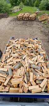 Palivové drevo BUK - štiepané, dĺžka 33 cm - 6