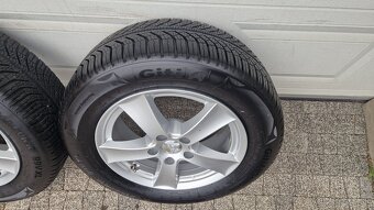 Celoročné alu 215/60 R16, 5x112, 6,5J, ET 41, - 6
