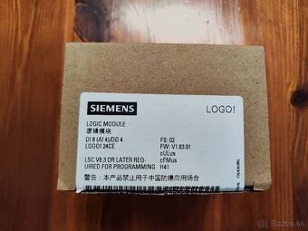 6ED1052-1CC08-0BA2 SIEMENS-Programovateľné relé + modul +SD - 6