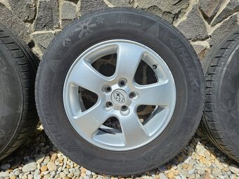 ALU disky 5×100 15" +☀️letné pneu 205/70 R15 96T - 6