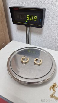 Zlaté náušnice BVLGARI - 6