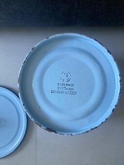 Smaltované vedro s pokrievkou - 6