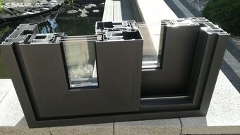 Hs portál hliník 3000x2200mm trojsklo profil Ultraglide. - 6