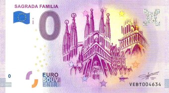 0 € suvenírové bankovky - 6