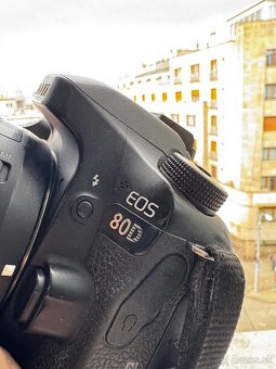 Canon EOS 80D – telo, plne funkčné, dobrý stav - 6
